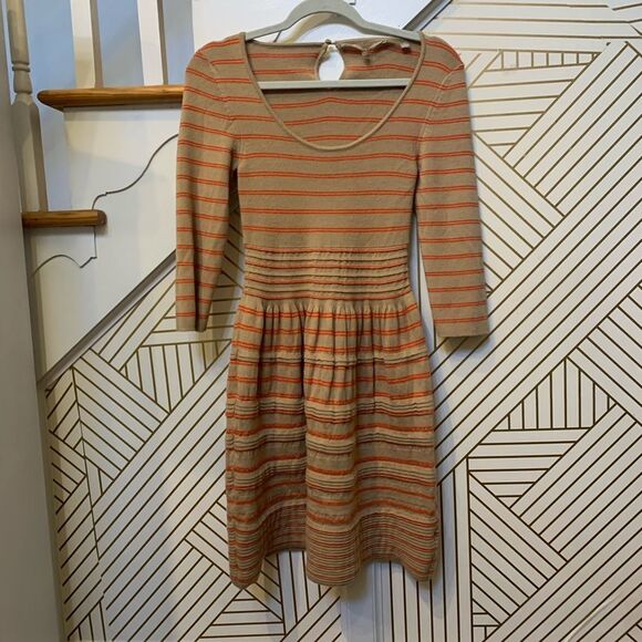 Knitted & Knotted Elodie Striped Sweater Dress - Picture 3 of 8